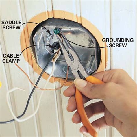 how to install a junction box for ceiling fan|ceiling fan outlet box installation.